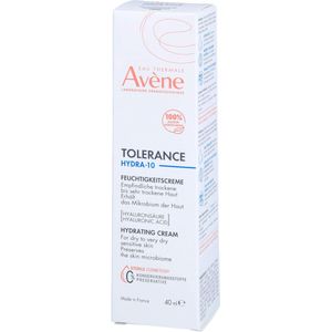 Avène - Tolérance Hydra 10 - Hydraterende Crème - 40ml - Geschikt voor Droge Huid