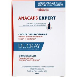 Ducray Anacaps Expert Chronische Haaruitval 90 Capsules