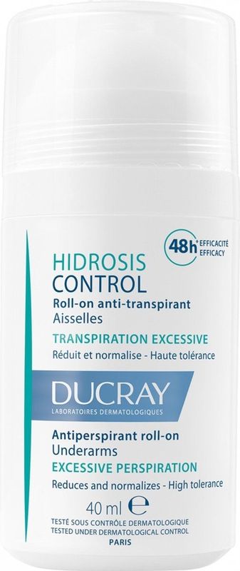 Ducray - Hidrosis Control - Anti-Transpirant - 40 ml - Drievoudig Werkende Formule