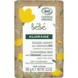 Klorane Bebe - Reinigingszeep - 100 g - Biologisch - Voor Gevoelige Huid