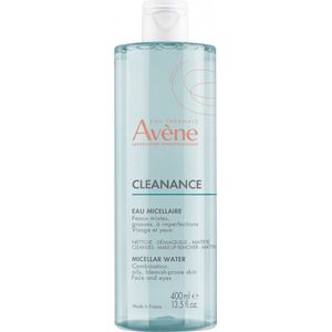 Avene - Cleanance Micellar Water - Gezichtsreiniging - 400 ml - Dames