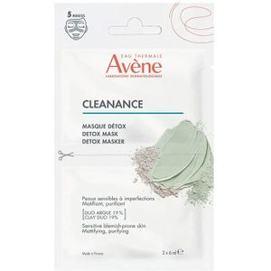 Avène Masker Cleanance Masque Detox 2x6ml