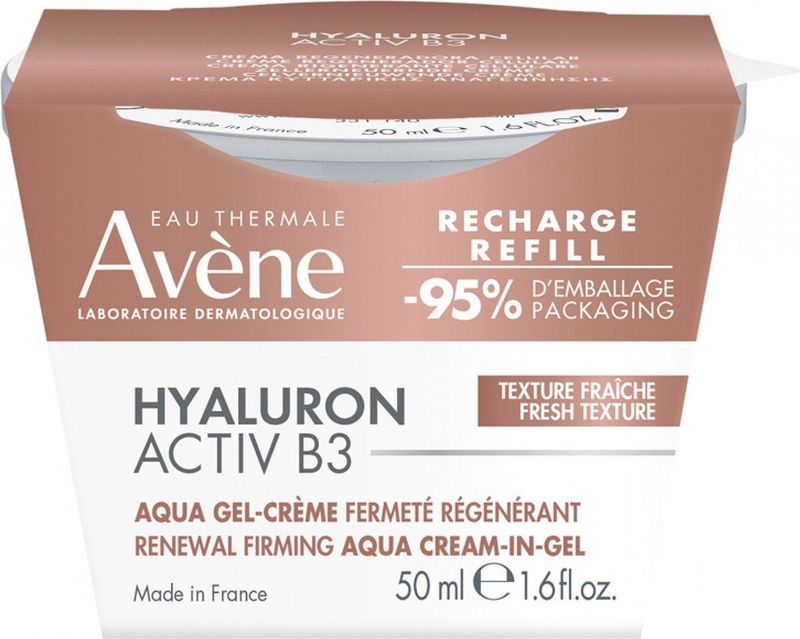 Avène Hyaluron Activ B3 Aqua Gel-crème Régénération Cellulaire Refill 50ml