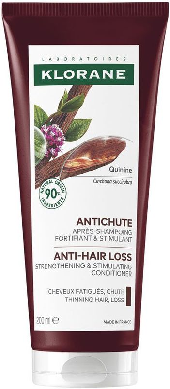 Klorane - Conditioner met Kinine - Balsem - 200ml - Versterkend tegen Haaruitval