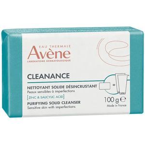 Eau Thermale Avène - Cleanance - Reinigingszeep - 100gr - Voor Vette Huid