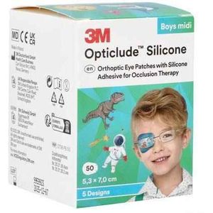 3M - Opticlude Silicone - Oogpleisters - Hypoallergeen - Huidvriendelijk