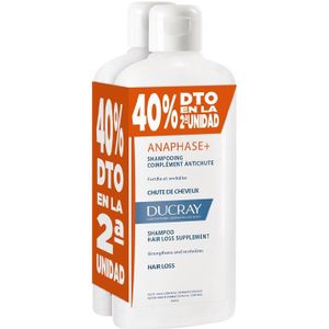 DUCRAY Anaphase Shampoo - 2x400ml - Haarversterkend - Voor Haargroei