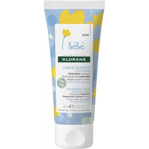 Klorane Bebe - Nutritieve Crème - Cold Cream - 40 ml - Voor Tere Huid
