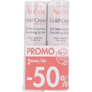 Avène - Cold Cream - Voedende Lipstick - Promo Stick 2x4g