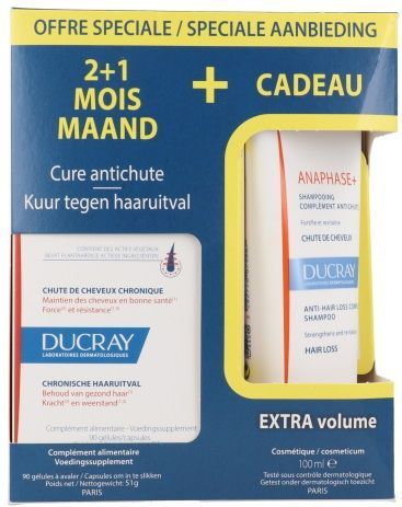 Ducray - Anacaps Expert - Haargroeimiddelen - Promo Pakket - 1 stuks