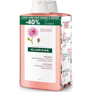 A LA PEONÍA BIO champú calmante Duo 2 x 400 ml