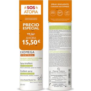 A-DERMA Exomega Control Spray - Gezichtsbehandeling - 200ml