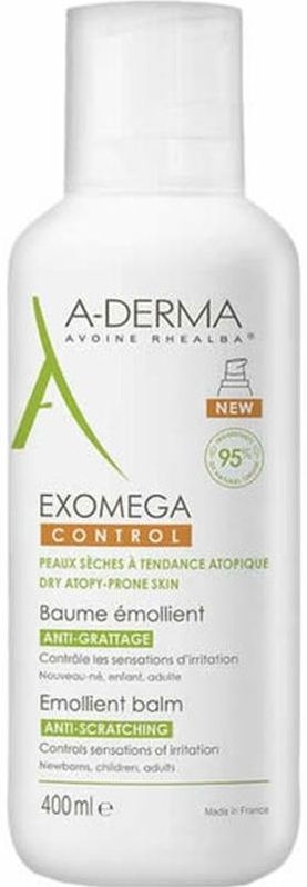 A derma Exomega Control Verzachtende Balsem Wit Vrouw