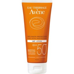 Avene Sun Care Eau Thermale Lotion Spf50+ - Zonnebrand - 100 ml