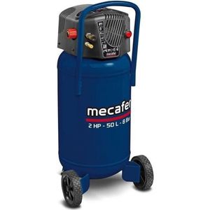 MECAFER - 425790 - Compressor - Blauw - Olievrij - 50 Liter