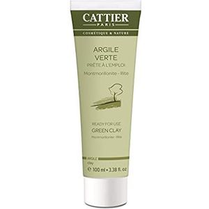 Cattier - Groene Klei - Gezichtsmasker - Frankrijk - Natuurlijke Ingrediënten