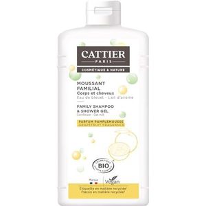 Cattier Shampoo & Douchegel voor de Hele Familie 500 Schuim