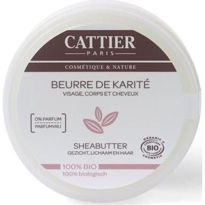 Cattier - Sheabutter - 100% Biologisch - Voedend en Hydraterend