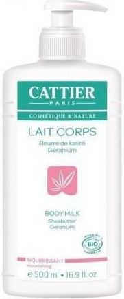 Cattier - Nourishing Bodylotion - Sheabutter - Geranium - 500ml