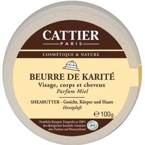 Cattier - Sheabutter - Honinggeur - 100 g