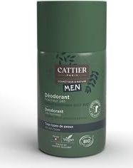 Cattier - Men Organic Deodorant - 50 ml - Roll-on Deodorant