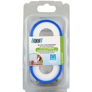 GEB PTFE afdichtingstape 12 m x 12 mm voor het afdichten van schroefdraadverbindingen, geschikt voor drinkwater, 2 stuks