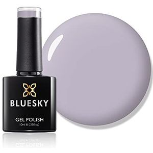 Bluesky gelnagellak, lichtgrijs QXG824, duurzaam, vlooienbestendig, 10 ml (vereist uv-ledlamp om te drogen)