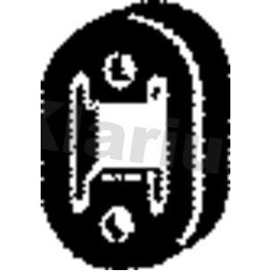 Uitlaatrubber Mitsubishi, Volvo Klarius 420266