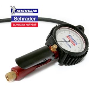 Michelin - Eurodainu - Professionele Bandenvulmeter - 0,7 - 11 bar - Inclusief Pompnippel