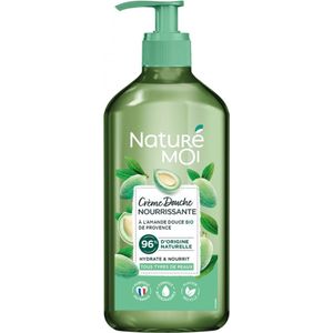 Naturé Moi - Voedende douchecrème met biologische zoete amandel van Provence – hydrateert en verzorgt normale tot droge huid – 500 ml – geproduceerd in Frankrijk