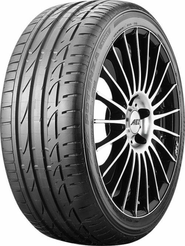 Bridgestone - Potenza - Zomerband - Zwart - Rubber