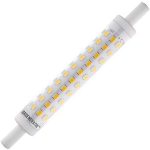 Groenovatie LED Lamp R7S Fitting - 10W - 16 x 118 mm - 360º - Dimbaar - Warm Wit