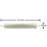 Groenovatie LED Lamp - 12W - R7S Fitting - Warm Wit - 135mm - 360º - Dimbaar