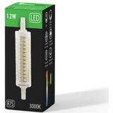 R7S LED Lamp - Warm Wit - Dimbaar - 12W - 135mm - Energieklasse A+