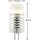Groenovatie LED Lamp - 1W - G4 Fitting - Ø12x29 mm - Dimbaar - Warm Wit