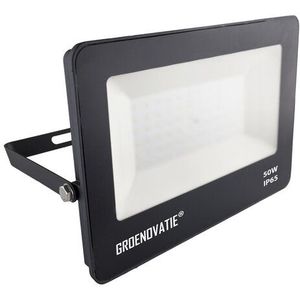 Groenovatie LED Breedstraler - 50W - Waterdicht IP65 - 207x200x28 mm - Compact - Neutraal Wit
