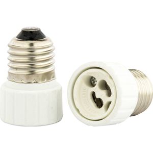 Verloopfitting van GU10 naar E27