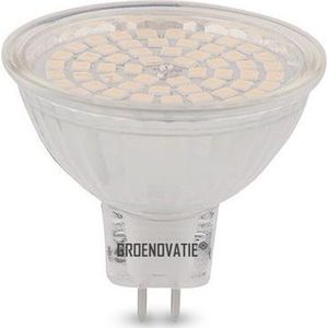 Groenovatie LED Spot - 3W - GU5.3 / MR16 Fitting - 45x50 mm - Dimbaar - Warm Wit