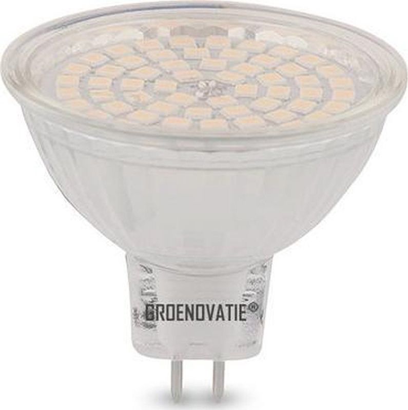 Groenovatie LED Spot - 3W - GU5.3 / MR16 Fitting - 45x50 mm - Dimbaar - Warm Wit