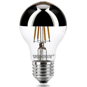 Groenovatie LED Filament Kopspiegellamp E27 Fitting - 4W - 106x60 mm - Extra Warm Wit - Dimbaar