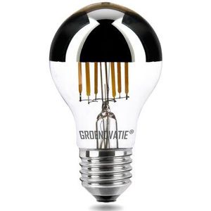 Groenovatie LED Filament Kopspiegellamp - 6W - E27 Fitting - 106x60 mm - Extra Warm Wit - Dimbaar