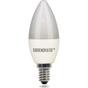 Groenovatie LED Kaarslamp E14 Fitting - 4W - 118x38 mm - Warm Wit