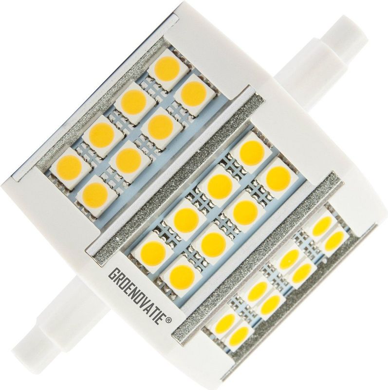 R7S LED Lamp - Warm Wit - 5W - 78mm