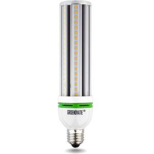 Groenovatie LED Corn/Mais Lamp E27 Fitting - 20W - 216x47 mm - Warm Wit