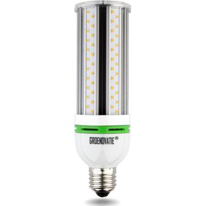 Groenovatie LED Corn/Mais Lamp E27 Fitting - 25W - 205x64 mm - Warm Wit