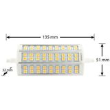 R7S LED Lamp 11W Warm Wit 135mm