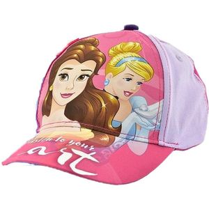 Disney Princess Cap Pet Voor Meisjes - One Size - Met Klittenbandsluiting
