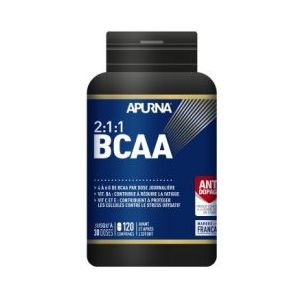 Apurna - BCAA 2:1:1 - Aminozuursupplement - 120 Tabletten