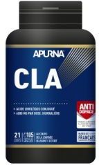 Apurna - CLA - Potje met 105 Capsules - Saffloerolie - Geconjugeerd Linolzuur