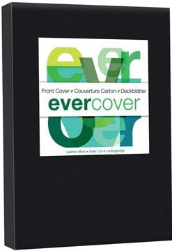Exacompta Einbanddeckel Evercover A4 270g/qm Lederprägung VE=100 Stück